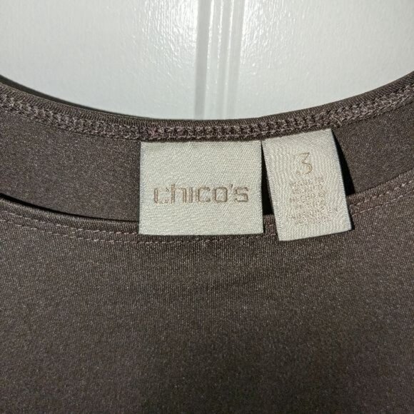 Brown Sleeveless Women's Top XL - Picture 3 of 6